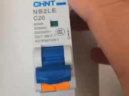 Chint NB2LE C20 circuit breaker