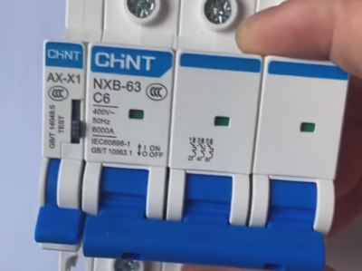 Chint NXB63-C6+AX-X1 circuit breaker